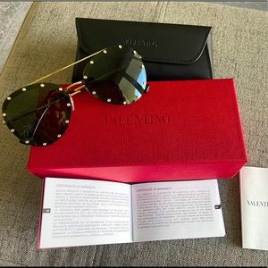 Authentic Never Used Valentino Sunglasses
